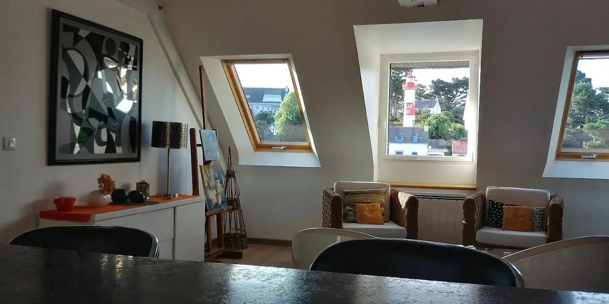 Doelan Superb Apartment With Sea Views On All Sides Clohars-Carnoët